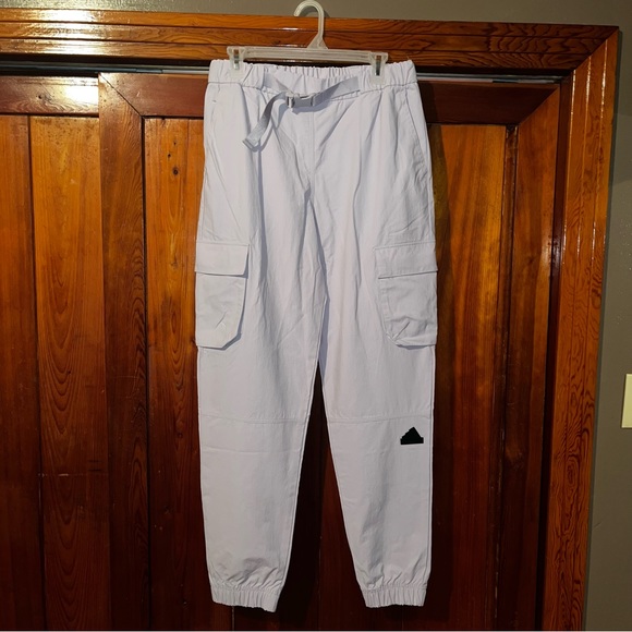 Purple Adidas Cargo Pants - Picture 2 of 6